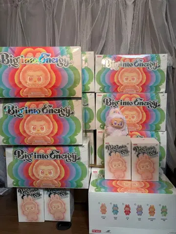 [정품 미개봉] Labubu Big into Energy 2상자 라부부