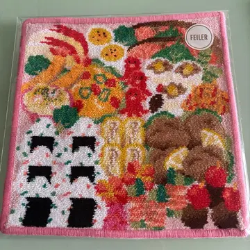 [새상품] LOVERARY by FEILER 와쿠와쿠 도시락 손수건