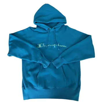 챔피온 리버스 위브 후드 맨투맨 터콰이즈 블루