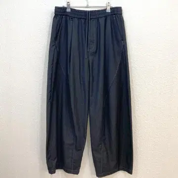 위템프트 WETTEMPT 커브 스티치 이지 와이드 슬랙스 [ L ]