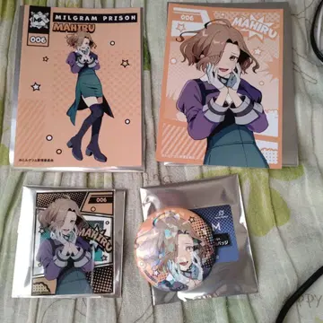 밀그램 마히루 아메리칸 코믹스풍 4종