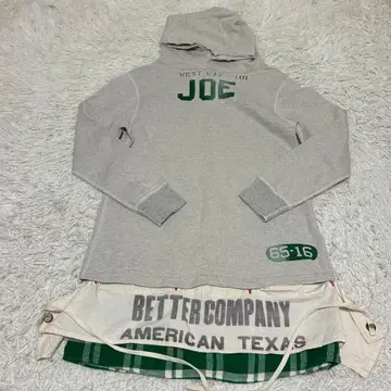 DENIM 데님 도킹 맨투맨 원피스