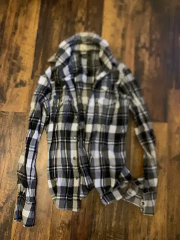 T.M.T. 체크 무늬 긴팔 플란넬 셔츠 기무라 타쿠야