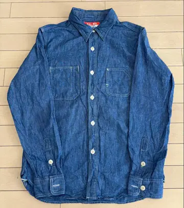 UES 웨스 워크 셔츠 샴브레이 셔츠 ML 2