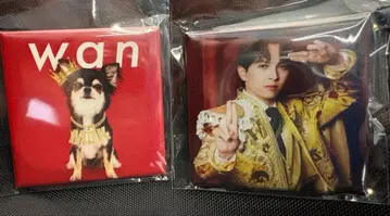 M!LK 요시다 진토 스퀘어 캔뱃지 스퀘어 마그넷 wan