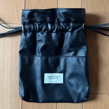 뷰티풀 피플 블랙 숄더백 복조리백