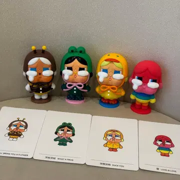 POPMART CRY BABY cryingagain 피규어 4세트