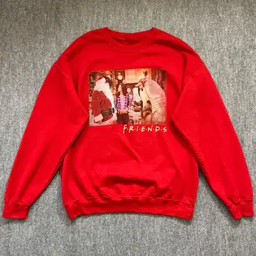 FRIENDS 프렌즈 해외 드라마 포토 프린트 맨투맨 L