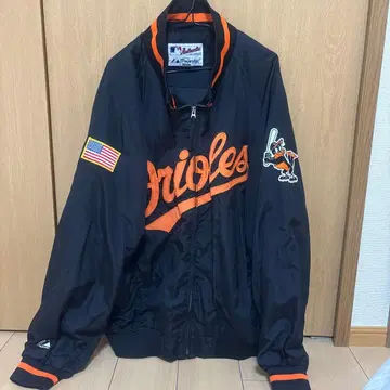 Majestic Athletic 볼티모어 오리올스 자켓 XXL
