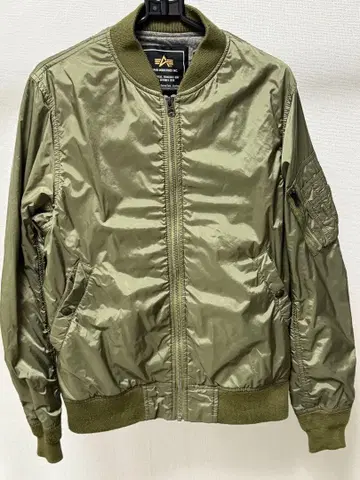 [ ALPHA INDUSTRIES ] MA-1 M 새상품급 플라이트 자켓