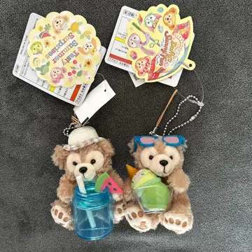 닷피 봉제 인형 스트랩 세트