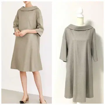 새상품급 FOXEY 폭시 2way 울 드레스 원피스