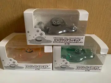 빅 클리어 피규어 도망친 메탈 & 버블 슬라임 & 도망친 레몬 전 3종