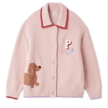 [ 새상품 ] 젤라피케 베비모코 닥스훈트 자카드 가디건 닥스