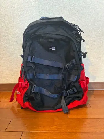 뉴에라 NEW ERA 비즈니스 럭색 네이비 x 레드 대용량