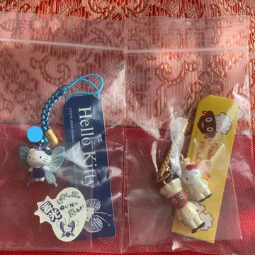 초레어 지역 한정 키티 밤의 나비 축광 오리엔탈 카레 스트랩 헬로키티