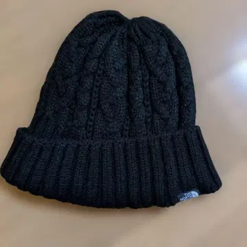 THE NORTH FACE 블랙 니트 모자