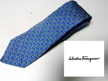 [페라가모] 실크 넥타이 9cm 이탈리아제