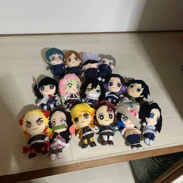 귀멸 주술 봉제 인형 새상품급 묶음 판매