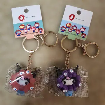 EXPO2025 미야쿠미야쿠 x 산리오 키링 쿠로미 2개