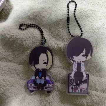 아크릴 키링 2개 세트 (GLAY 앉아있는 인형)