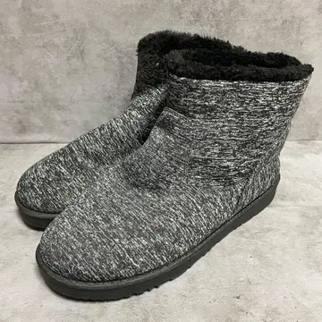 [ 길드 프라임 ] ( LL ) 숏부츠 보아 안감 니트 블랙