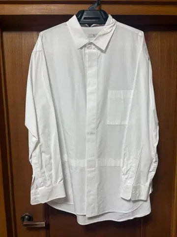 UNIQLO +J 수피마 코튼 레귤러 핏 셔츠 L 화이트