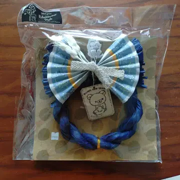 26일까지 발송 미개봉 새상품 리락쿠마 설날 장식 볏짚 장식 캐릭터 설날