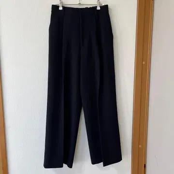 소쥬 울라이크 와이드 팬츠 M 네이비