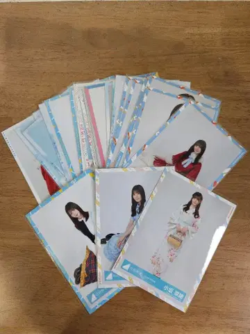 히나타자카46 코사카 나오 브로마이드 묶음 판매 24장