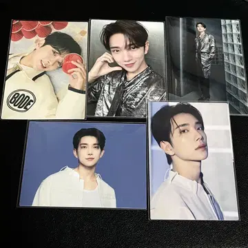 SEVENTEEN Joshua 사진 메시지 카드 5장 세트