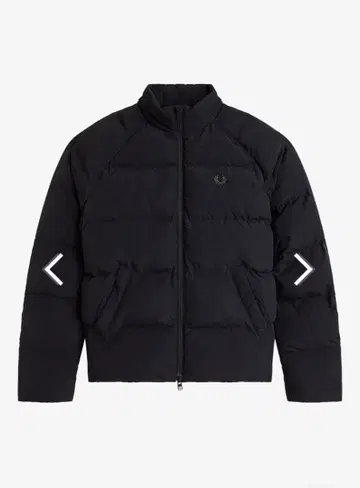 블랙 다운 자켓