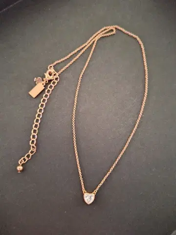 케이트 스페이드 목걸이 하트 핑크 골드 목걸이