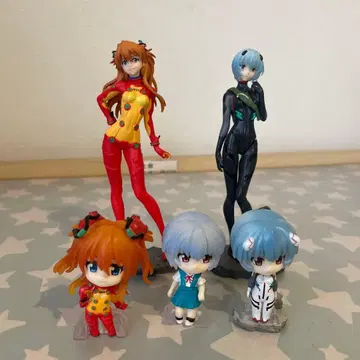 에반게리온 가챠 피규어 묶음 판매 5세트