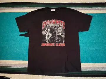 헬즈 엔젤스 알래스카 앵커리지 지부 T셔츠 L 사이즈