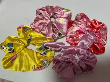 R지정 마모 스크런치 4점 세트