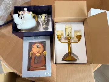 미녀와 야수 캐릭터 3종 세트