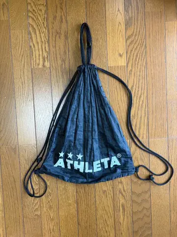 ATHLETA 냅색 다크 블루 드로우 스트링 백