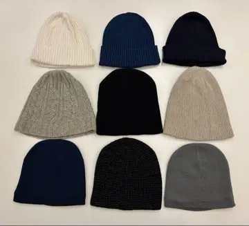 니트 모자 비니 9개 세트