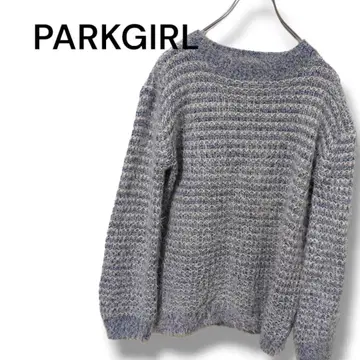 [PARKGIRL] 상의 니트 스웨터 긴팔 멋스러운 여유로운 M