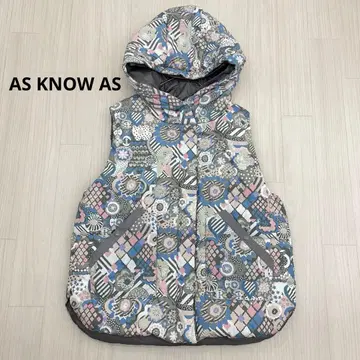 AS KNOW AS 아즈노우아즈 리버서블 다운 베스트