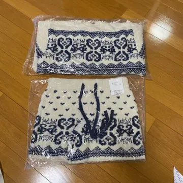 SNIDEL HOME 노르딕 풀오버 숏팬츠 세트