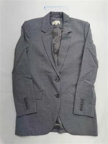 마이클 코스 그레이 계열 울 혼방 테일러드 자켓 여성용