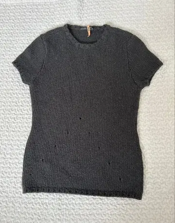 랄프 로렌 니트 반팔 L 사이즈 그레이