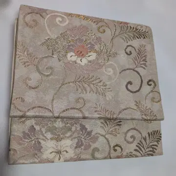 꽃무늬 자수 후쿠로 오비