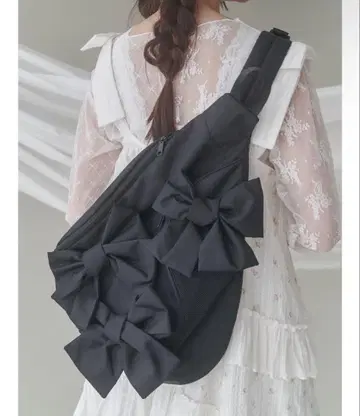 merryjenny 리본 원숄더백