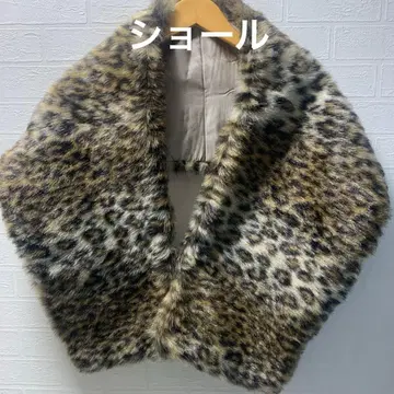 새상품급 애니멀 퍼 숄 숄더 폭스 27 x 137