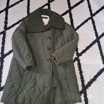 as know as 퀼팅 자켓 올리브