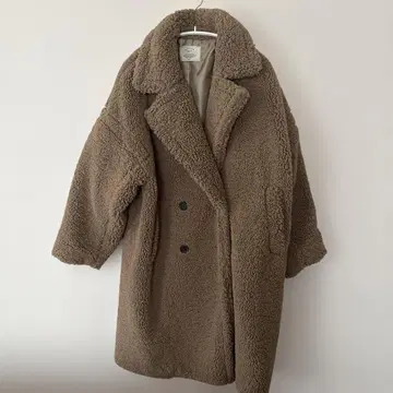 ungrid 보아 롱 코트