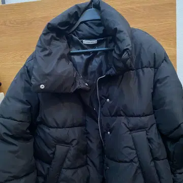 INGNI 블랙 다운 자켓